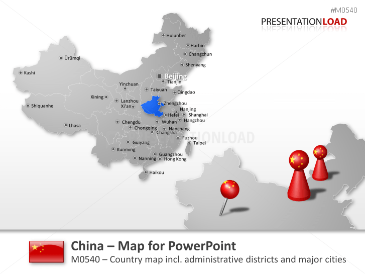 Detail Template Powerpoint China Nomer 34