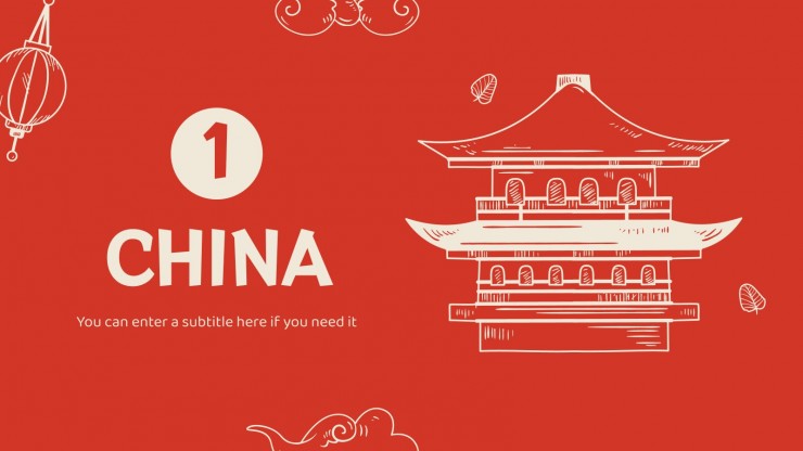 Detail Template Powerpoint China Nomer 4