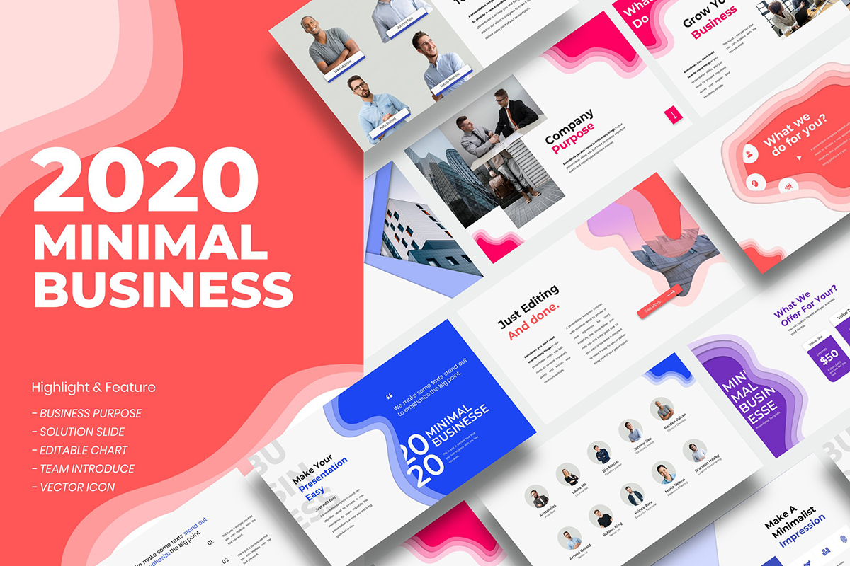 Detail Template Powerpoint Free 2020 Nomer 24