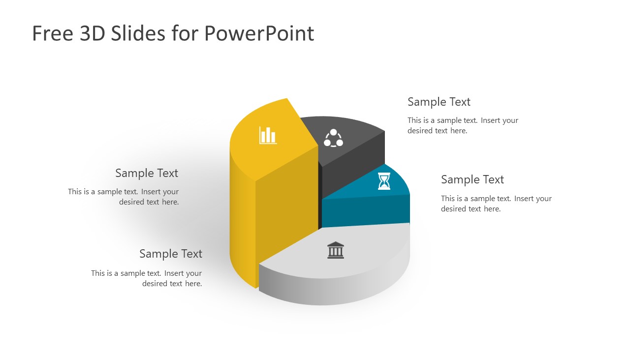 Detail Template Powerpoint Free 3d Nomer 12