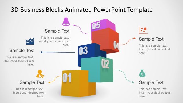 Detail Template Powerpoint Free 3d Nomer 3