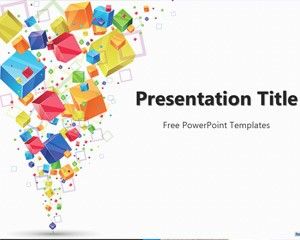 Detail Template Powerpoint Free 3d Nomer 4