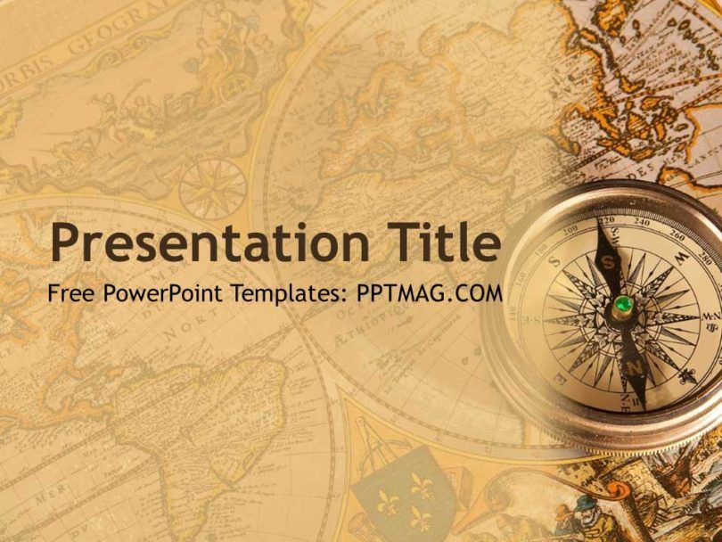 Detail Template Powerpoint Free History Nomer 3