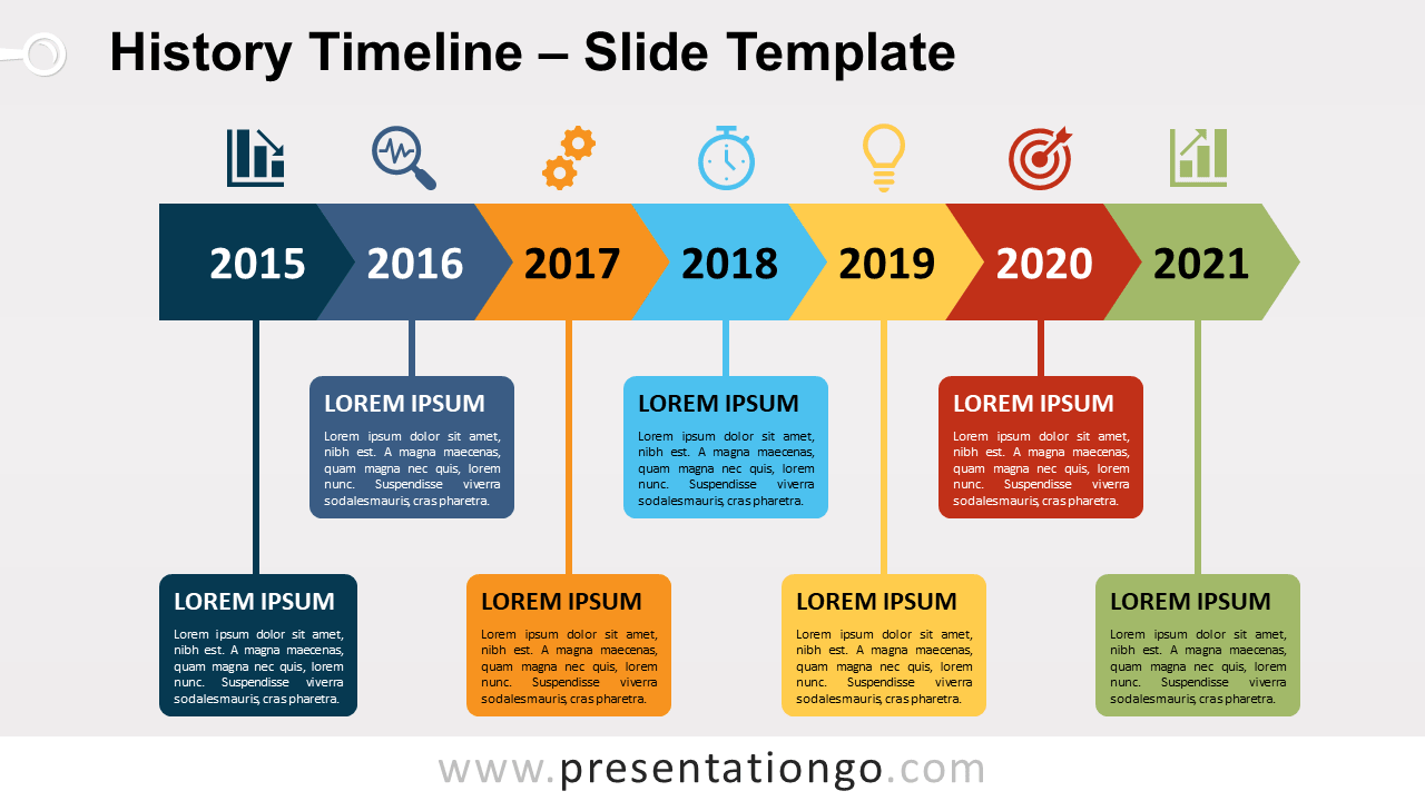 Detail Template Powerpoint Free History Nomer 35