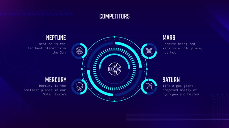 Detail Template Powerpoint Gaming Nomer 16