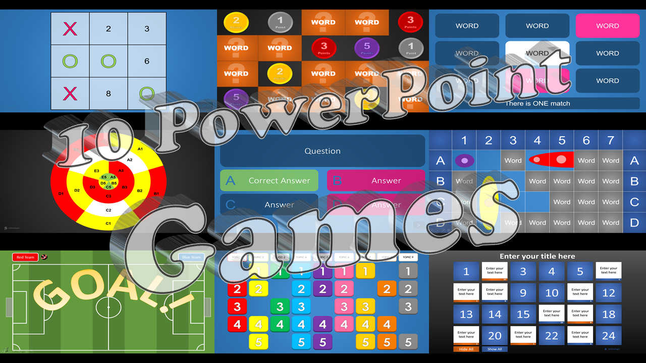 Detail Template Powerpoint Gaming Nomer 25