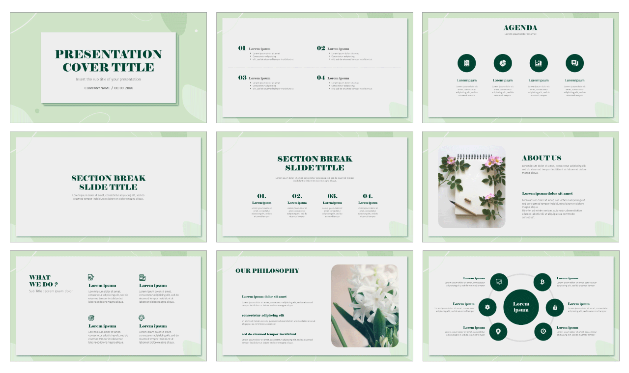 Detail Template Powerpoint Google Slide Nomer 41