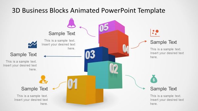 Detail Template Powerpoint Keren 3d Nomer 10