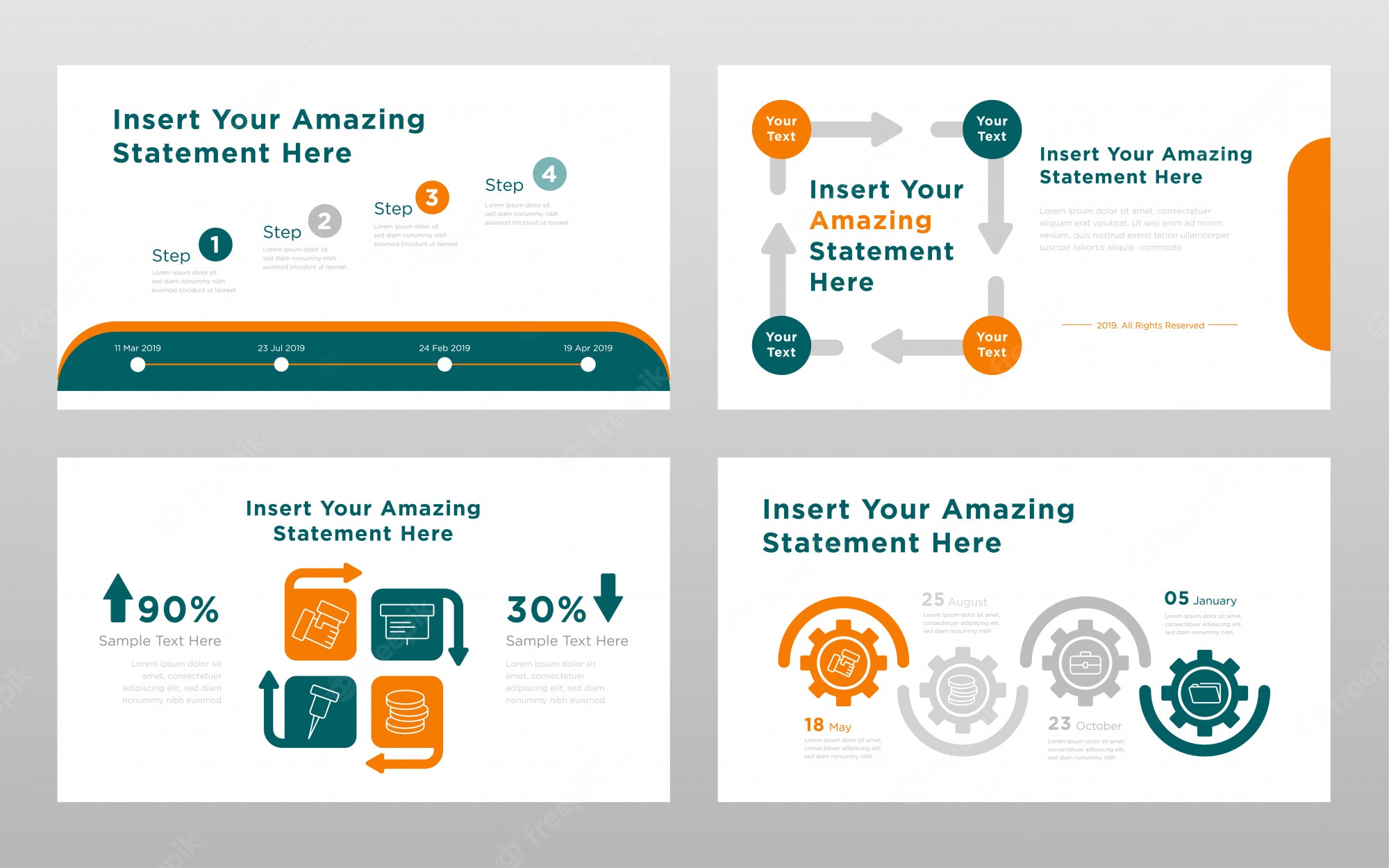 Detail Template Powerpoint Keren 3d Nomer 32