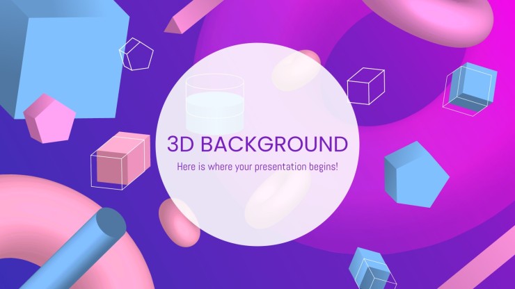 Detail Template Powerpoint Keren 3d Nomer 5