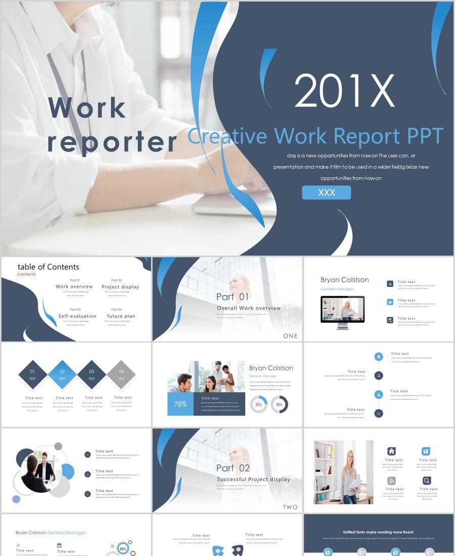 Detail Template Powerpoint Kreatif Nomer 25