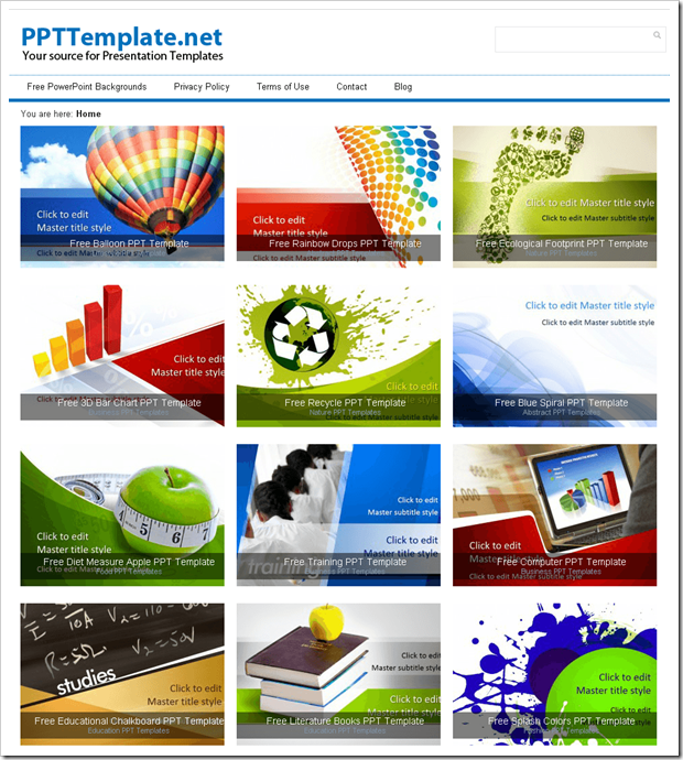 Detail Template Powerpoint Kreatif Nomer 39
