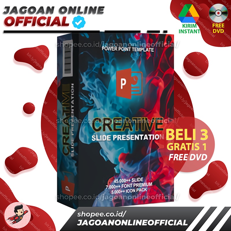 Detail Template Powerpoint Kreatif Nomer 40