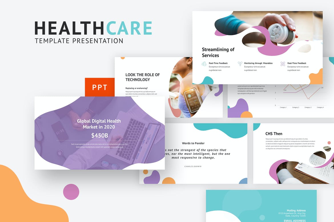 Detail Template Powerpoint Medical Free Nomer 19