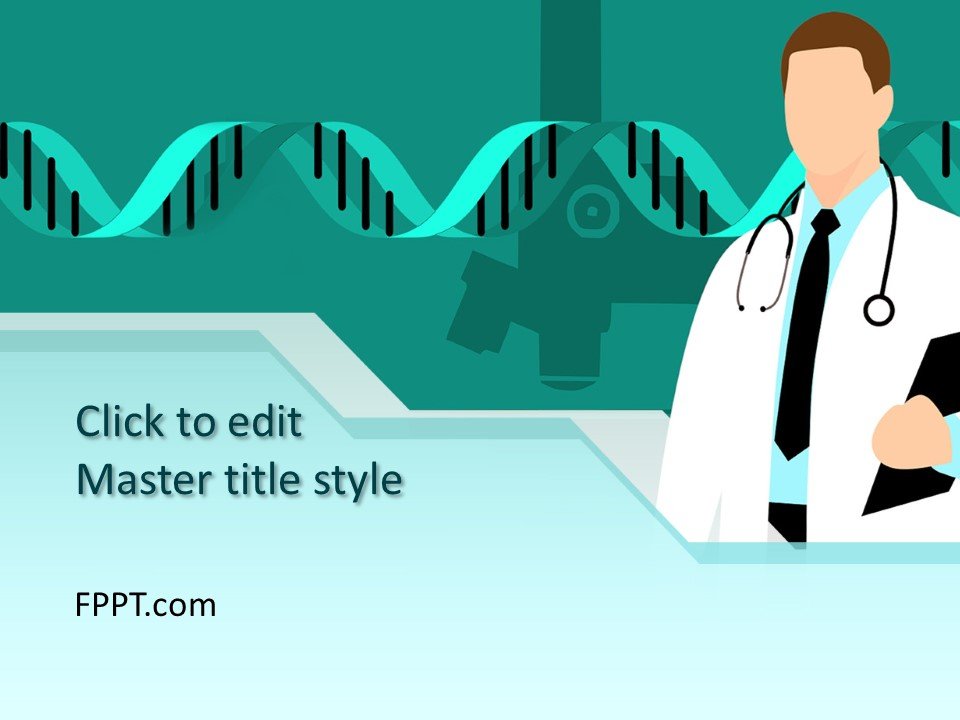 Detail Template Powerpoint Medical Free Nomer 6