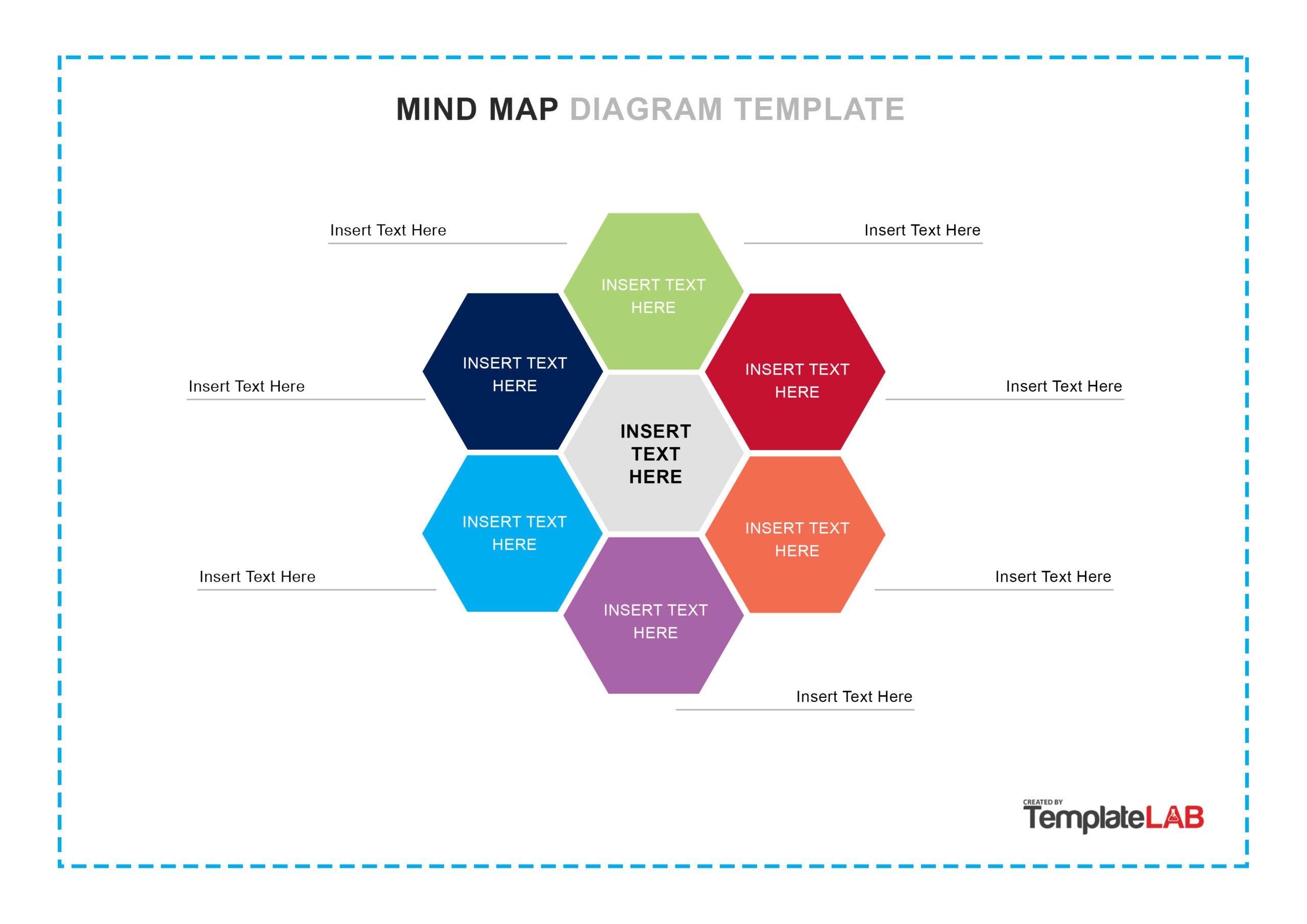 Detail Template Powerpoint Mind Map Nomer 15