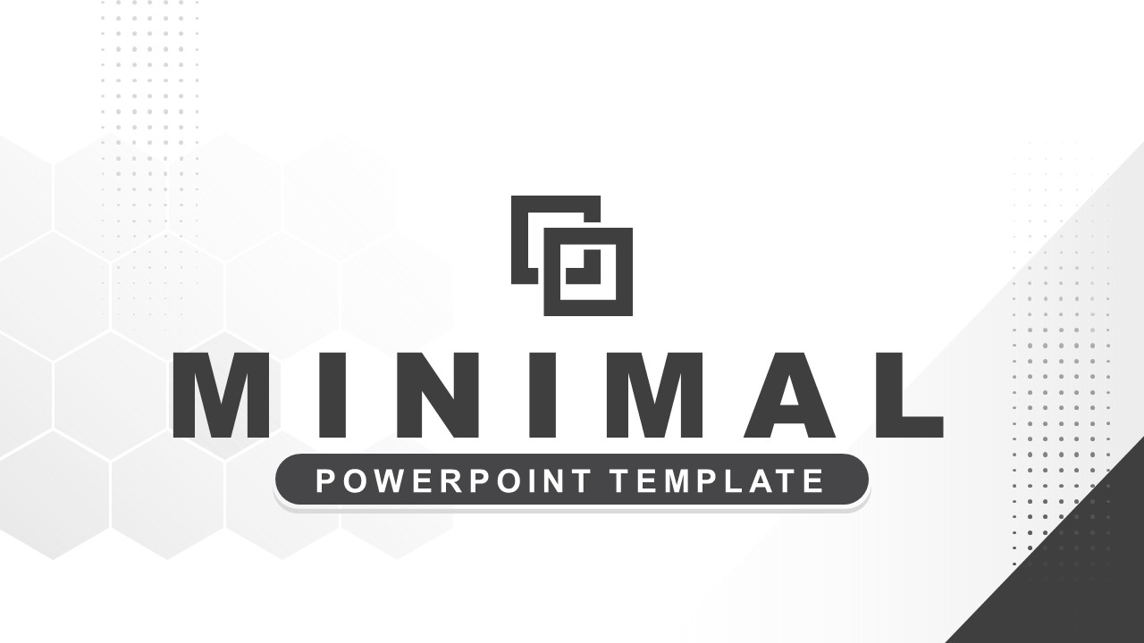 Detail Template Powerpoint Minimal Nomer 25