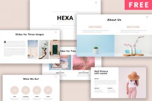 Detail Template Powerpoint Minimal Nomer 33