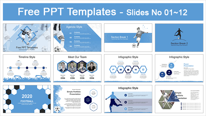 Detail Template Powerpoint Sport Nomer 31