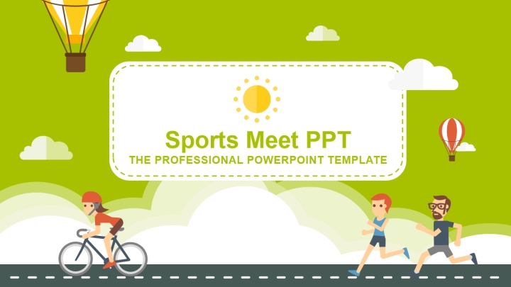 Detail Template Powerpoint Sport Nomer 33