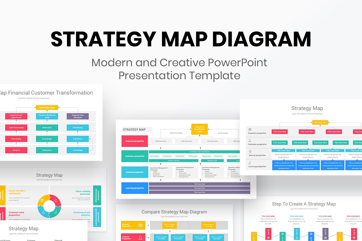 Detail Template Powerpoint Strategy Nomer 13