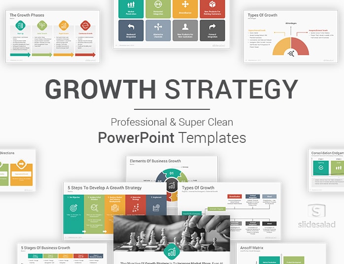 Detail Template Powerpoint Strategy Nomer 3