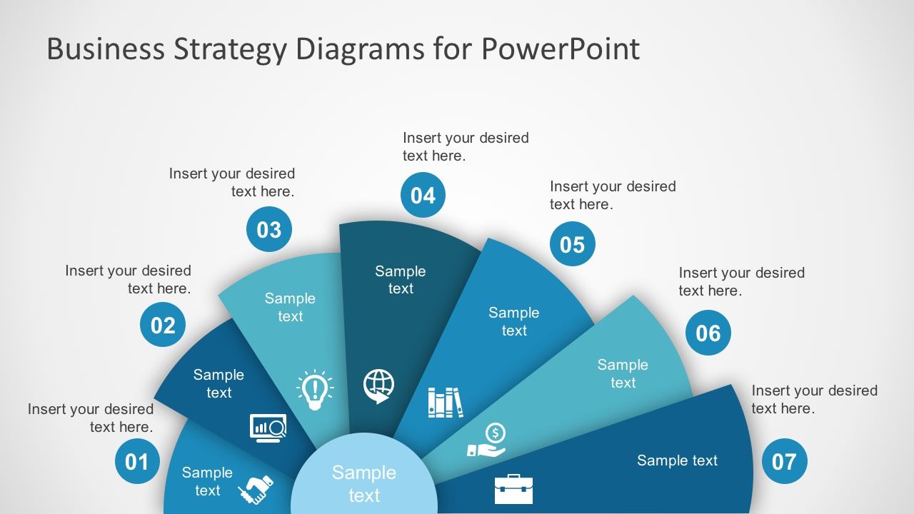 Detail Template Powerpoint Strategy Nomer 23