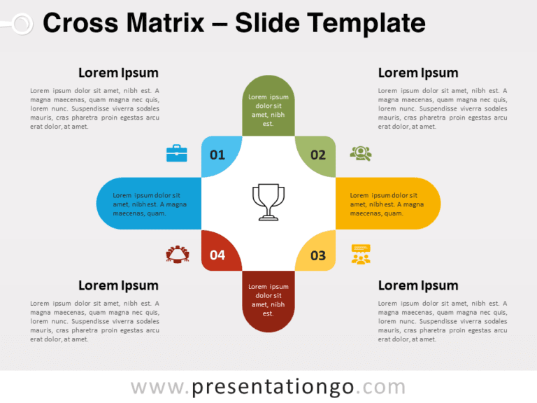 Detail Template Powerpoint Strategy Nomer 35