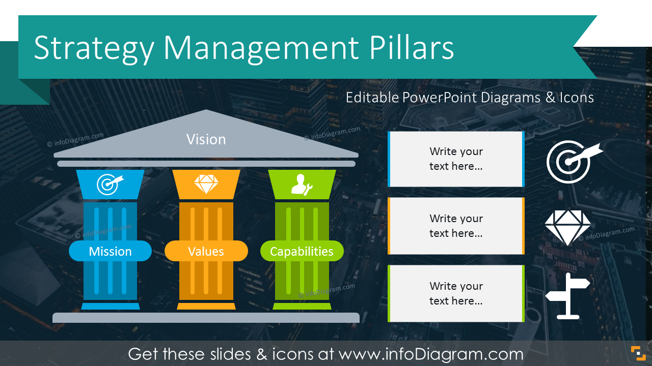 Detail Template Powerpoint Strategy Nomer 53