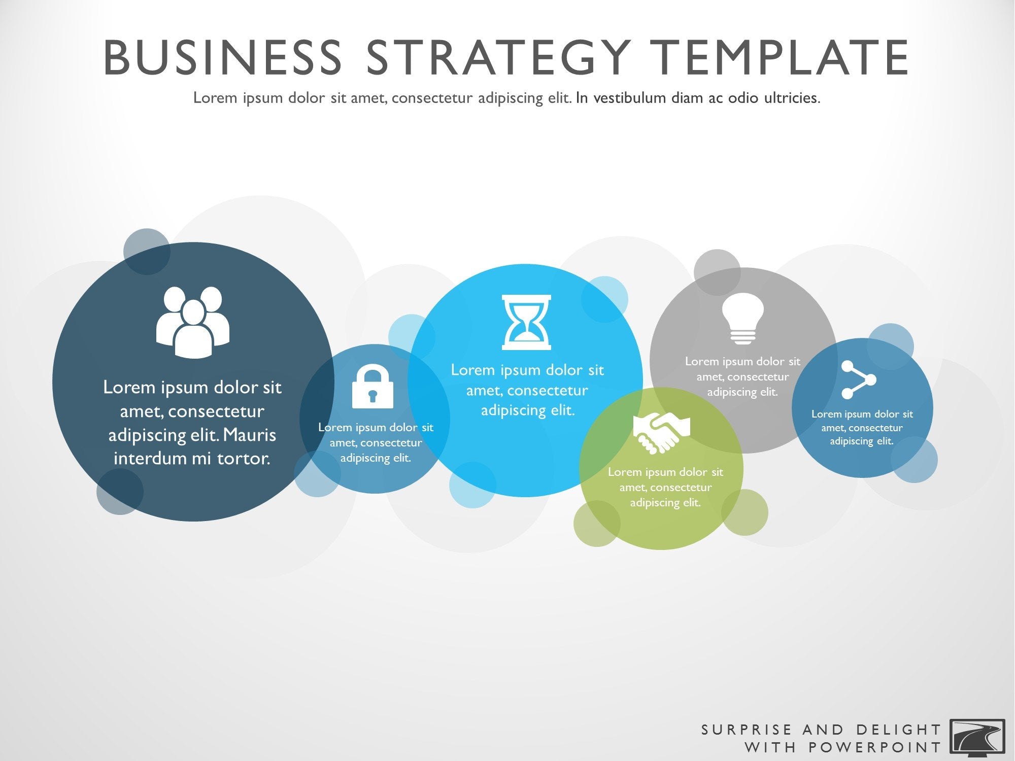 Detail Template Powerpoint Strategy Nomer 56