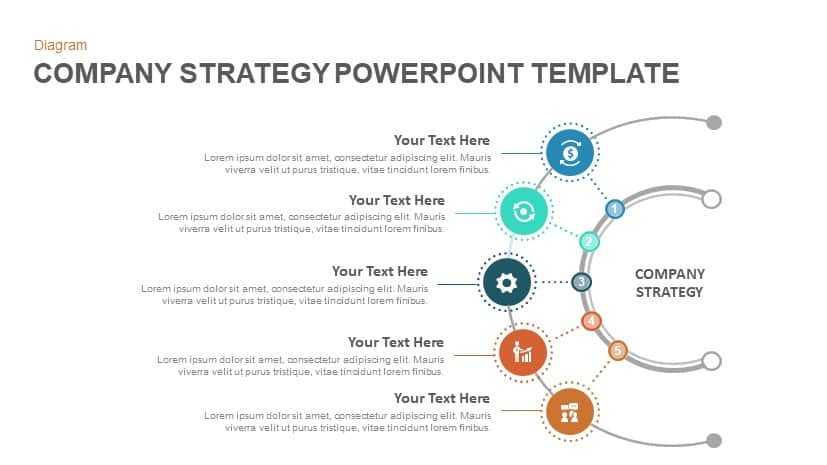 Detail Template Powerpoint Strategy Nomer 7