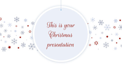 Detail Template Powerpoint Tema Natal Nomer 9