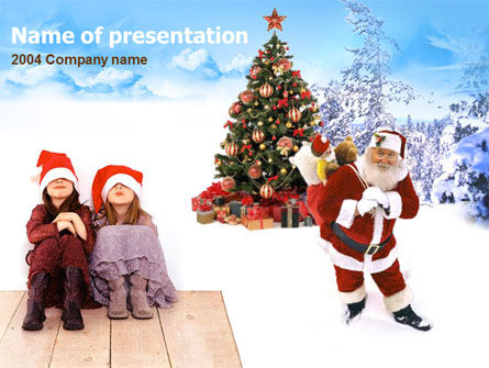 Detail Template Powerpoint Tema Natal Nomer 12