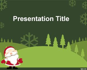 Detail Template Powerpoint Tema Natal Nomer 14