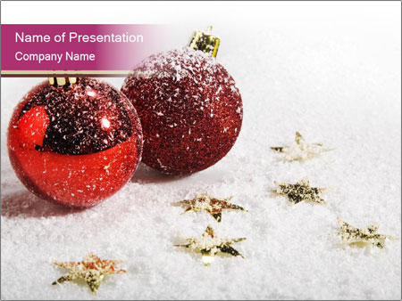 Detail Template Powerpoint Tema Natal Nomer 25