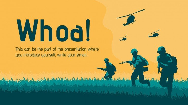 Template Powerpoint War - KibrisPDR