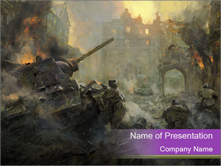 Detail Template Powerpoint War Nomer 14