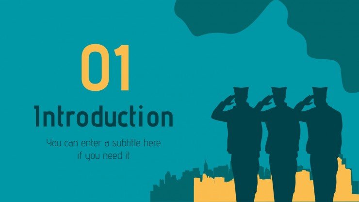 Detail Template Powerpoint War Nomer 22