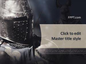 Detail Template Powerpoint War Nomer 24