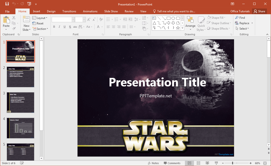Detail Template Powerpoint War Nomer 26