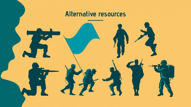 Detail Template Powerpoint War Nomer 7