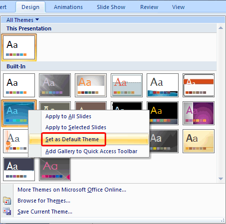 Detail Template Ppt 2007 Nomer 6
