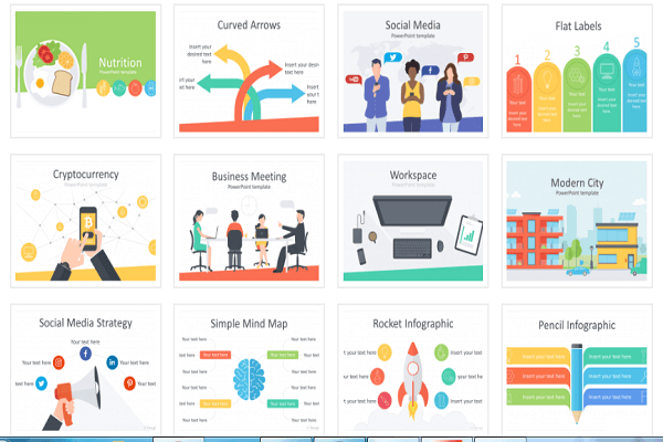 Detail Template Ppt Animasi Gratis Nomer 30