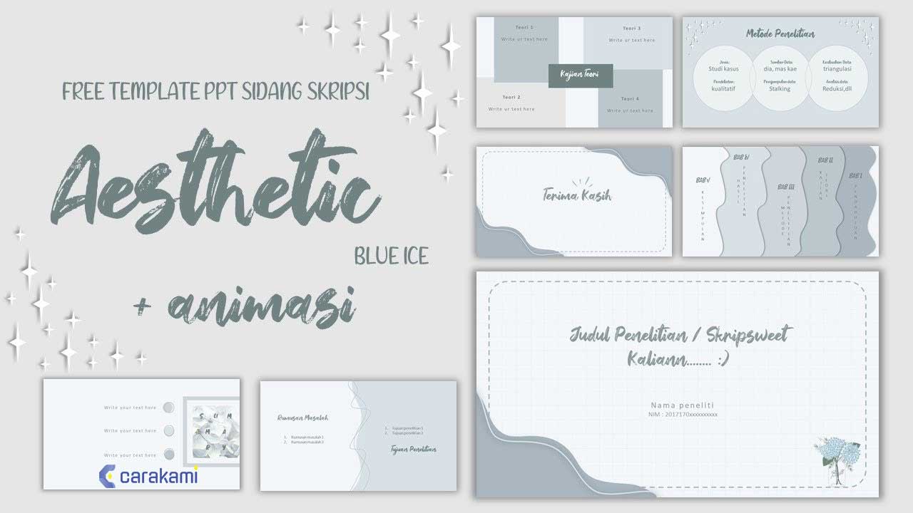 Detail Template Ppt Animasi Gratis Nomer 37