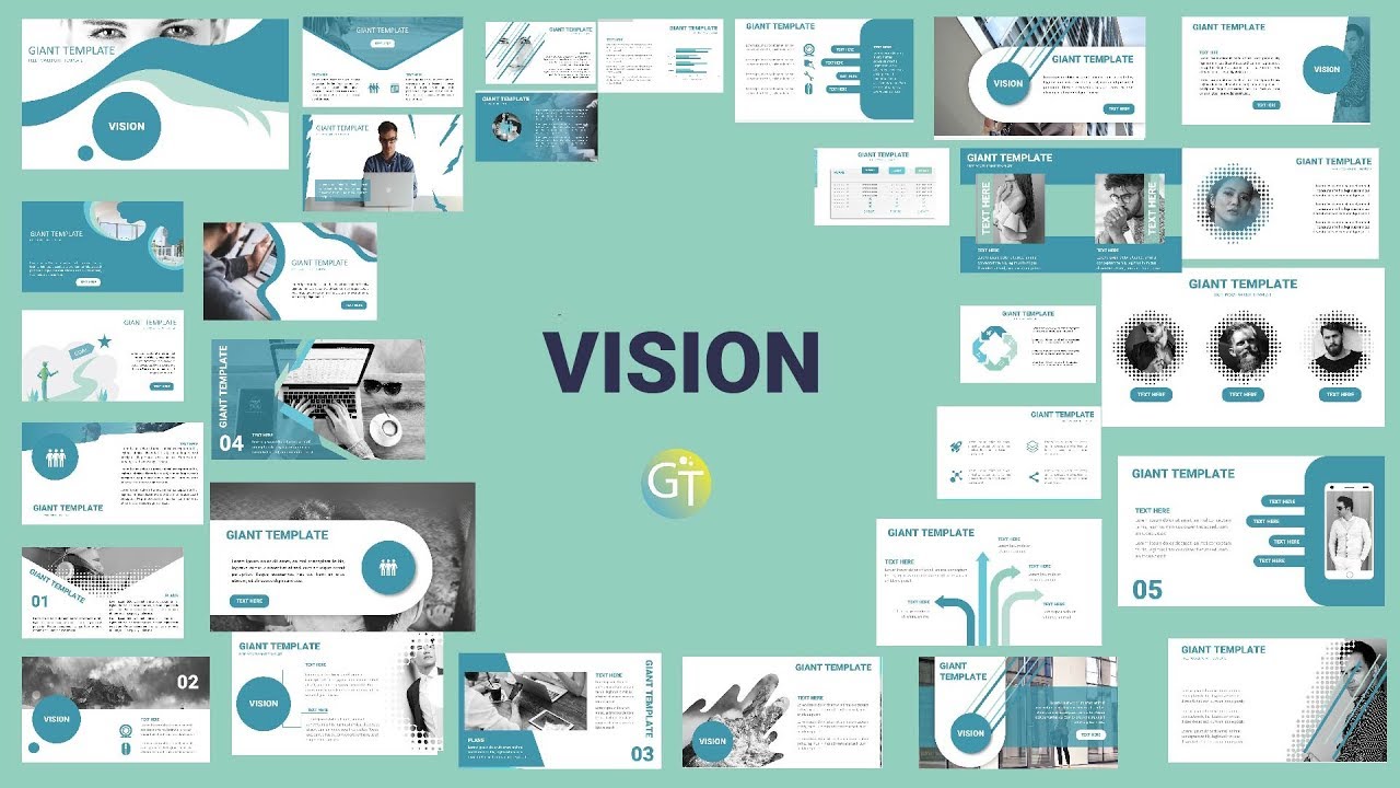 Detail Template Ppt Animasi Gratis Nomer 42