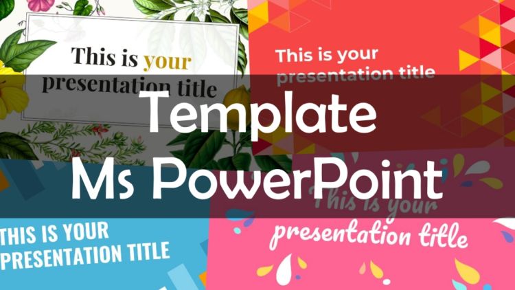 Detail Template Ppt Animasi Gratis Nomer 49