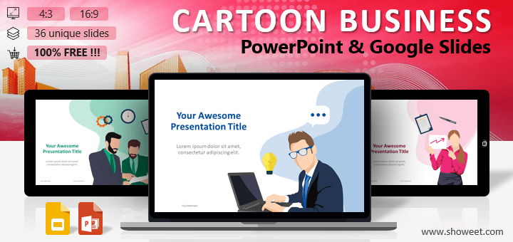 Detail Template Ppt Cartoon Nomer 32