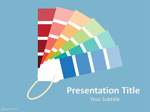 Detail Template Ppt Colorful Nomer 20