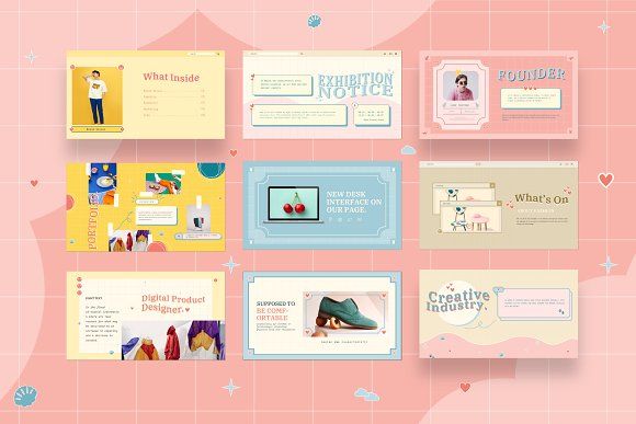 Detail Template Ppt Cute Nomer 25