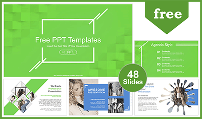 Detail Template Ppt Free Simple Nomer 42